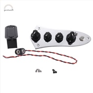 Universal 5 Jazz -08  Loaded Control Plate for 4/5 String  Guitar Replacement Spare Parts Accessorie