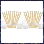 (GCFK) 20 Pcs Beeswax Natural Ear Candles Wax Removal Ear Wax Candles for Ear Candling Ear Clean Can