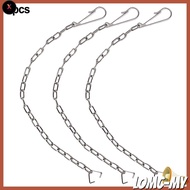 XS 3pc Toilet Handle Chain Stainless Steel Toilet Flapper Lift Chain