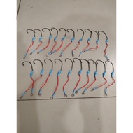 Worm hook HOOK + assist line (incer) (unit price)