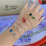 Bta HHJ colorful stone fox bracelet
