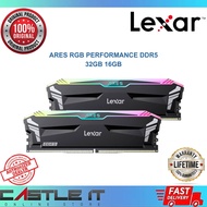 Lexar Value /ARES RGB Performance DDR5 32GB 16GB 7200MHZ / 6000MHZ / 6400MHZ / 5600MHZ Desktop Ram