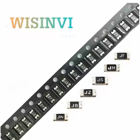100PCS 1206 PPTC Resettable Fuse 0.05A‑5A 6V‑60V Self‑Recovery Fuse NSMD1206 PolySwitch Overcurrent