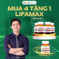 Combo 4 Tặng 1 Thực phẩm bảo vệ sức khỏe Lifamax – Hỗ trợ giải độc gan mát gan và bảo vệ gan (Hộp 30