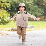 [AbabixaMY] Kids Outdoor Exploration Set, Outdoor Adventure Kits, Washable Cargo Vest Kids, Explorer