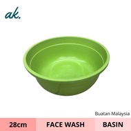 3PCS FOR 1 PRICE ECO Plastic Wash Basin (28cm) Besen Plastik