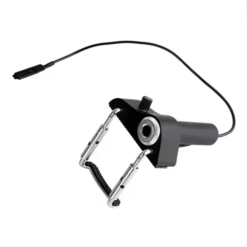 XFDZ Violin Pickup Portable Piezo Violin Pickup CV-19 with External Jack Mount for Ukulele