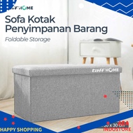Foldable Storage Box Sofa 50 x 30 x 30 cm
