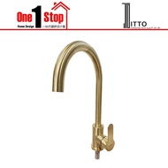 🌈ITTO MATTE GOLD KITCHEN SINK COLD WATER TAP