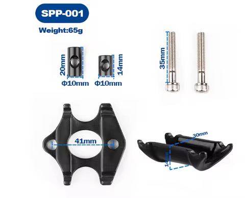 1 Set Aluminium SeatPost Saddle Clamp For Colnago Specialized Cube Cannondale Giant Merida Canyon BM