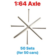 1/64 Axle Adjustable for Hot Wheels cars - 50 sets
