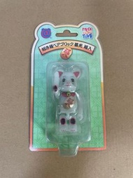 Bearbrick be@rbrick 100% 招財貓 夜光 蓄光 福入