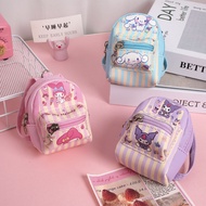 Beg galas kecil kecil dompet syiling Kuromi dompet kecil comel kanak-kanak perempuan beg fon telinga