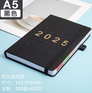 ❤️ 【การจัดส่งที่รวดเร็ว】2023 Planner Notebook Agenda Weekly Monthly Diary Journal With Tabs School O