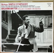 Britten: SIMPLE SYMPHONY BAJAMIN BRITTEN ~ ENGLISH CHAMBER ORCHESTRA黑膠唱片 VINYL