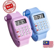 MC# Electronic Digital Calculator, Cartoon Multifunctional Micro Calculator Watch, Casual Date Displ