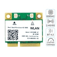 AC8265 Dual Band 2.4G/5G 8265HMW BT4.2 mini PC-E WIFI CARD penyesuai rangkaian 8265 untuk Win 7/8/10
