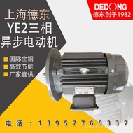 YE2 Motor Asynchronous Tiga fasa 5.5KW 7.5KW Motor Gear Mendatar Menegak 380V Motor Teras Tembaga