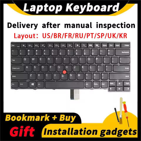 Laptop Replacement Keyboard for Lenovo ThinkPad T440/T440S/T440P/T450/T450S/T460/T431s/L440/L450/L46