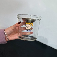 Ashtray Glass Décor Modern Minimalist Large Capacity Office Living Room Creative Decor Luxury Ashtra