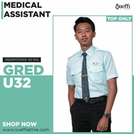Baju M.A gred U32 (hijau)