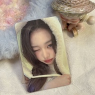 Authentic IVE official photocard collection featuring all members: Jang Wonyoung, An Yujin, Rei, Liz