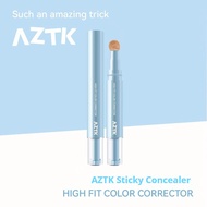 AZTK Concealer Pen AZTK贴贴乳遮瑕液 Aztk Color Corrector Patch Face Concealer Brightening Moisturizing Con