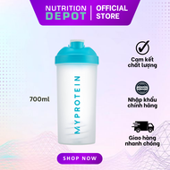 Bình lắc Shaker MyProtein 600ml màu trắng trong bi lắc bằng thép không gỉ hòa tan bột dễ dàng - Nutr