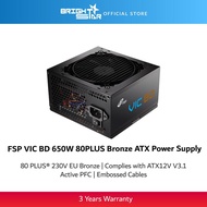 FSP VIC BD 650W | 750W 80PLUS Bronze ATX Power Supply