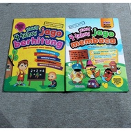 CHILDREN'S BOOKS / 1 PACKAGE 2 BOOKS / 4 YEARS OLD GOOD READING / 4 YEARS OLD GOOD COUNTING / CHILDR