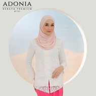 [TOP ONLY] Kebaya Sulam Plain (Mini) - Glory