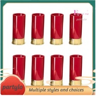 【Fast delivery】8PCS 12 Gauge Shot Glasses Tequila Shot Glass Wine Lovers