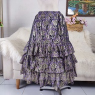Long lace skirt party skirt layered lace skirt glitter lace skirt