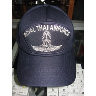 Air Force Cap Silver Wing Brand Letters Navy Blue