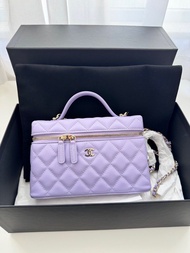 新年前減價 全新 Chanel lp 薰衣草色 盒子