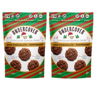 [Bundle of 2] UNDERCOVER Crispy Quinoa Milk Chocolate + Peppermint 85g (Mini Crisps)