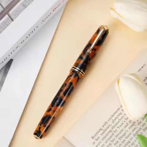 ADMOK 28 button press Bock Fountain Pen Bock Schmidt Nib EF/F/F/Nib Classic Retro Design Business Gi
