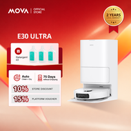 Best Value | MOVA E30 Ultra Robot Vacuum | 7000Pa Vormax Suction | 10.5mm Mop Raising | Auto Collect