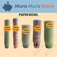 GOGreenMNL. Paper Bowl 220cc 260cc 320cc 390cc 520cc