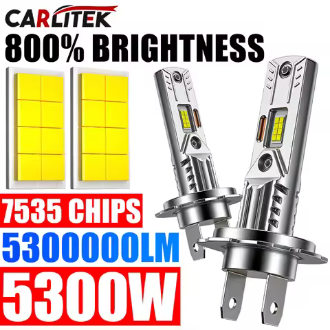 5300W High Power H7 H4 LED Bulb Turbo Headlight 6000K 5300000LM 12V Powerful Best H7 H1 H4 LED Diode