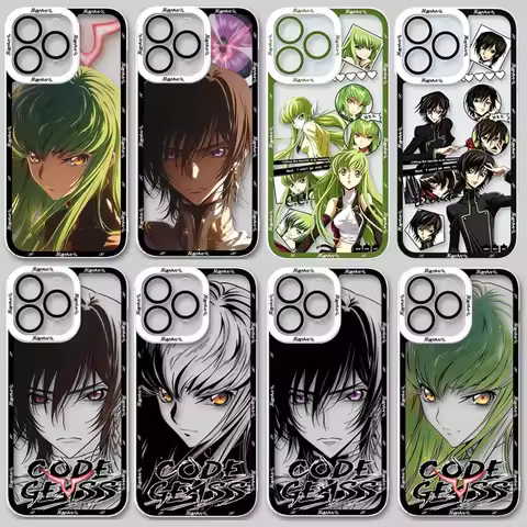 Anime Cartoon Code Geass Lelouch Phone Case For OPPO Reno 15F 15 14 13 12 11 F Pro 10 9 8 7 6 5 4 Pr