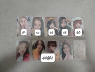 i-dle 小卡 專輯