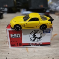 Tomica Event Model Mazda RX7 FD FD3s TEM no. 18 Yellow Yellow