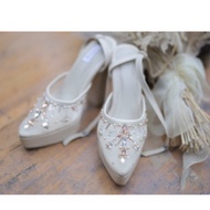 Cissbride Wedding Heels - Wedding Heels - Sequin Heels - 12cm Sequin Heels - Wedding Heels Rental