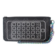 近全新 路易威登 Monogram Eclipse M64433 Fragment Pouch 藤原浩聯名款 iPhone 手機殼 0947 [二手]LOUIS VUITTON