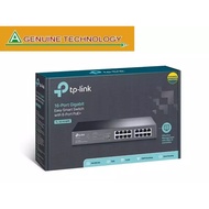 TP-LINK TL-SG1016PE 16-Port Gigabit Easy Smart PoE Switch with 8-Port PoE+