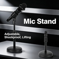 KTV Microphone Pemegang Mikrofon Karaoke Live Meeting Table Desktop Stand Adjustable