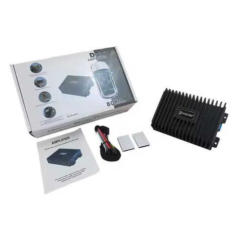 QPERTORS QP-H4.6AMP ,for Andrio Audio System Amplifier 4 Channel Car Audio