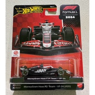 HOT WHEELS PREMIUM F1 2024 MONEYGRAM HAAS F1 TEAM - VF 24 20