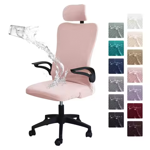 Water repellent Game Chair Cover with Headrest Cover for Office Internet Cafe Computer Armrest Gamin